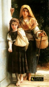 tranh-co-dien-Les_petites_mendiantes 